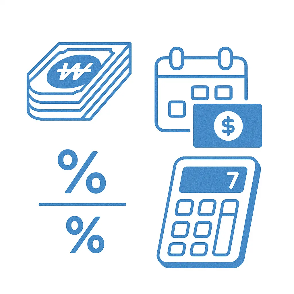 보증금 월세 환산