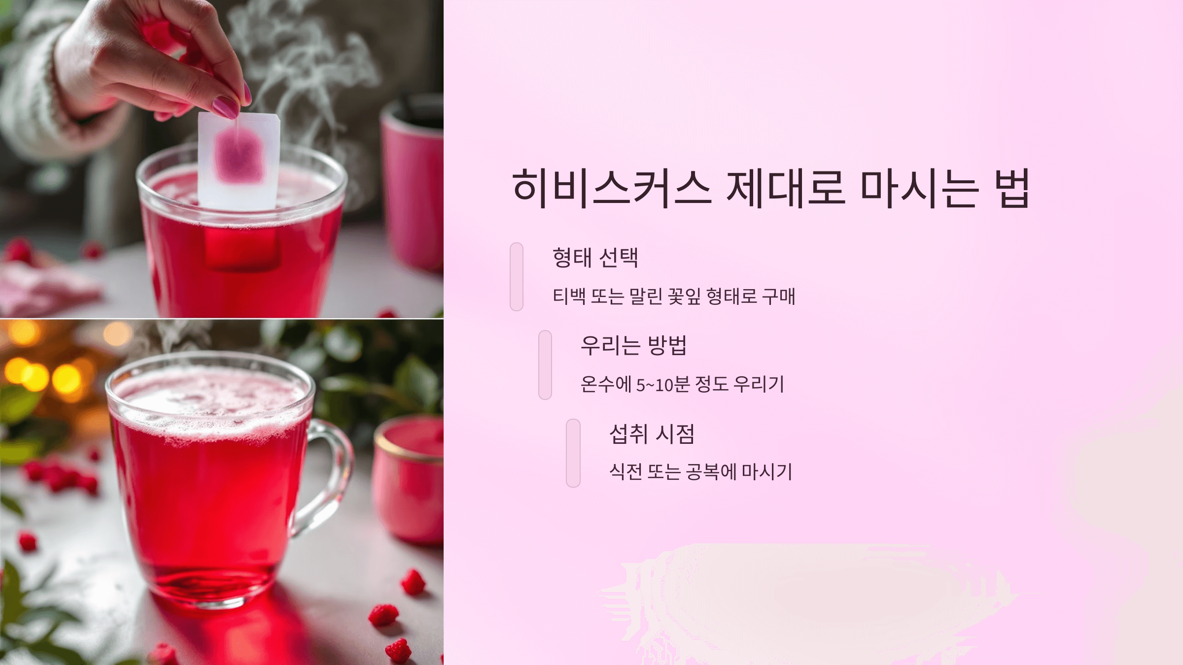 히비스커스 사진입니다.