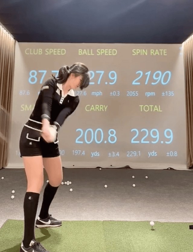 미녀 골프강사 이선재 프로 골퍼