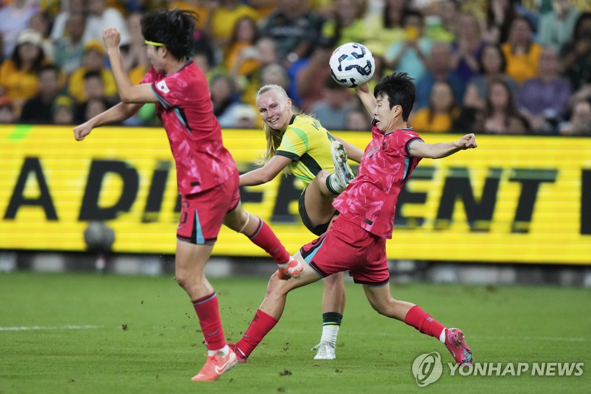 여자 축구 국가대표 호주 평가전