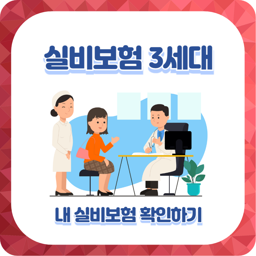 실비보험 3세대 혜택 및 특징 알아보기