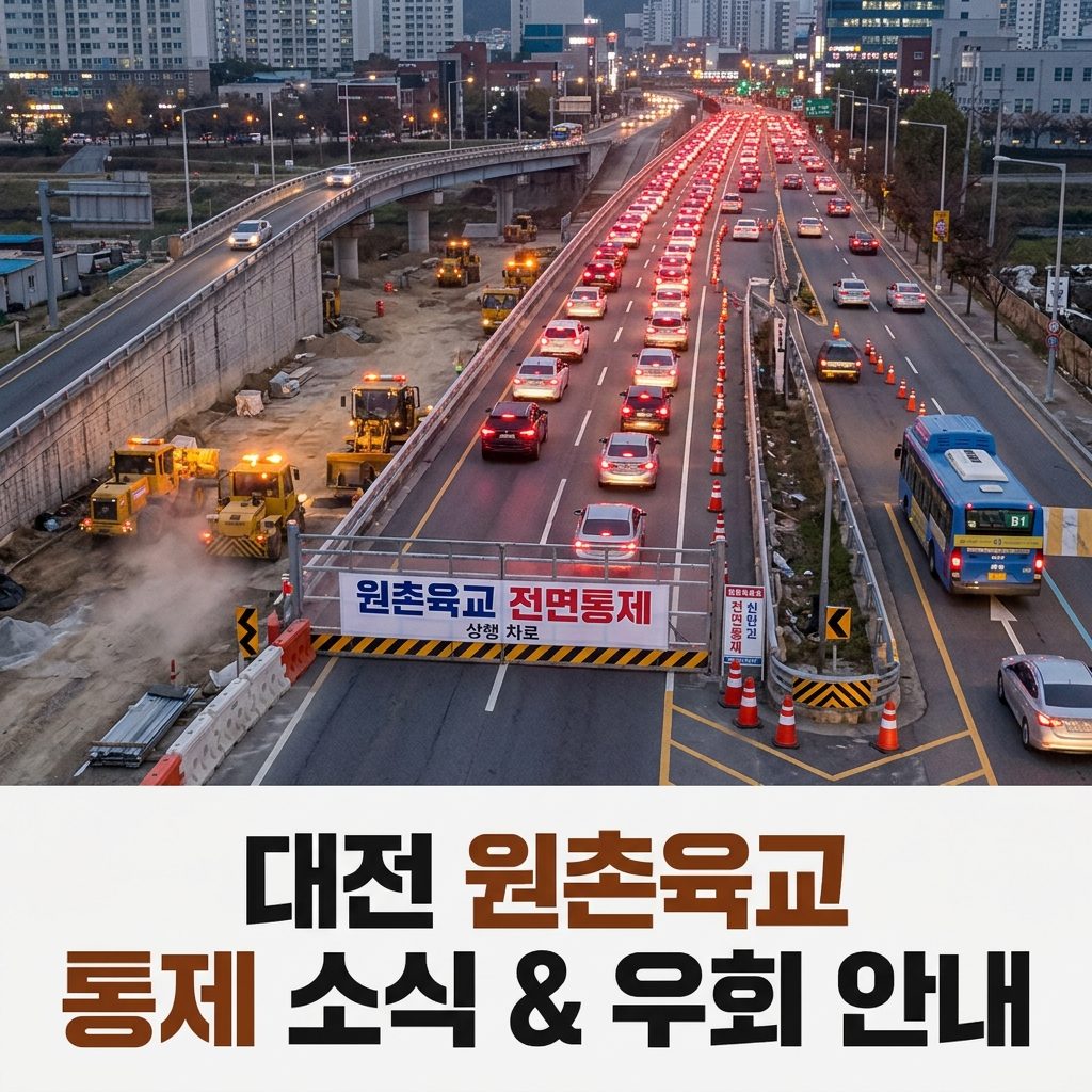 대전 원촌육교 이슈의 비밀