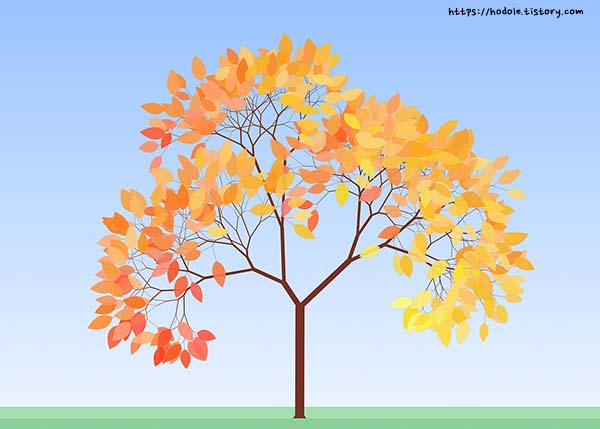가을-일러스트