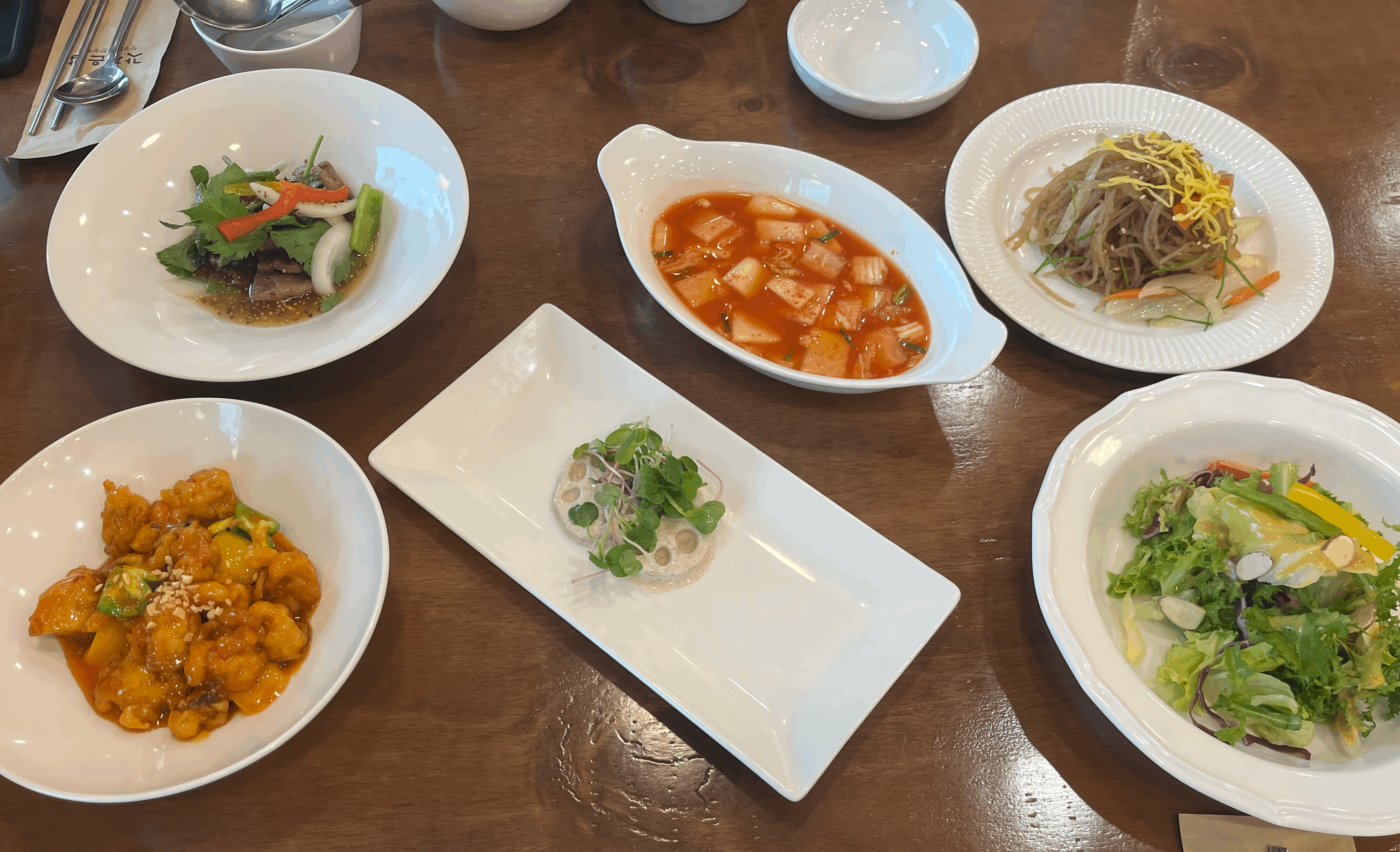 가평-갓지은밥-반찬