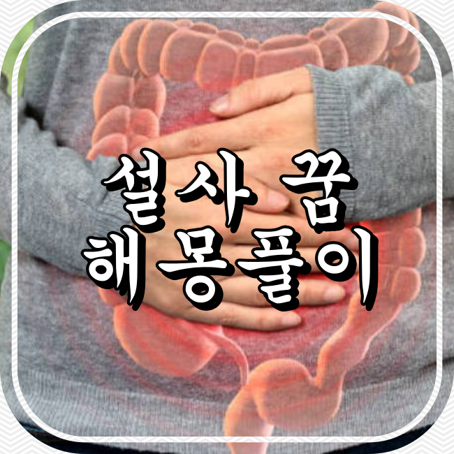 급똥 설사 꿈 해몽풀이