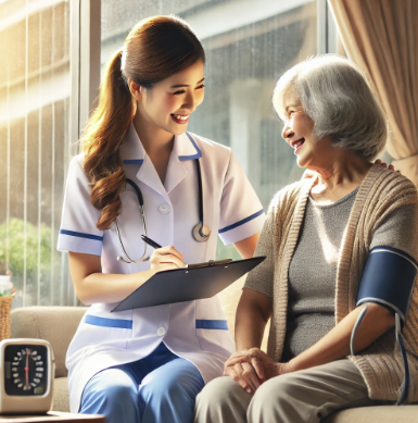 방문건강관리 서비스 관련 사진