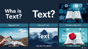 텍스트란 무엇일까?