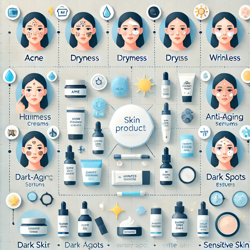 피부 고민별 맞춤 화장품 추천, 나에게 맞는 제품 찾기