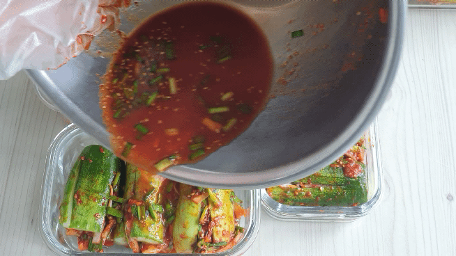 오이소박이 담그는 법