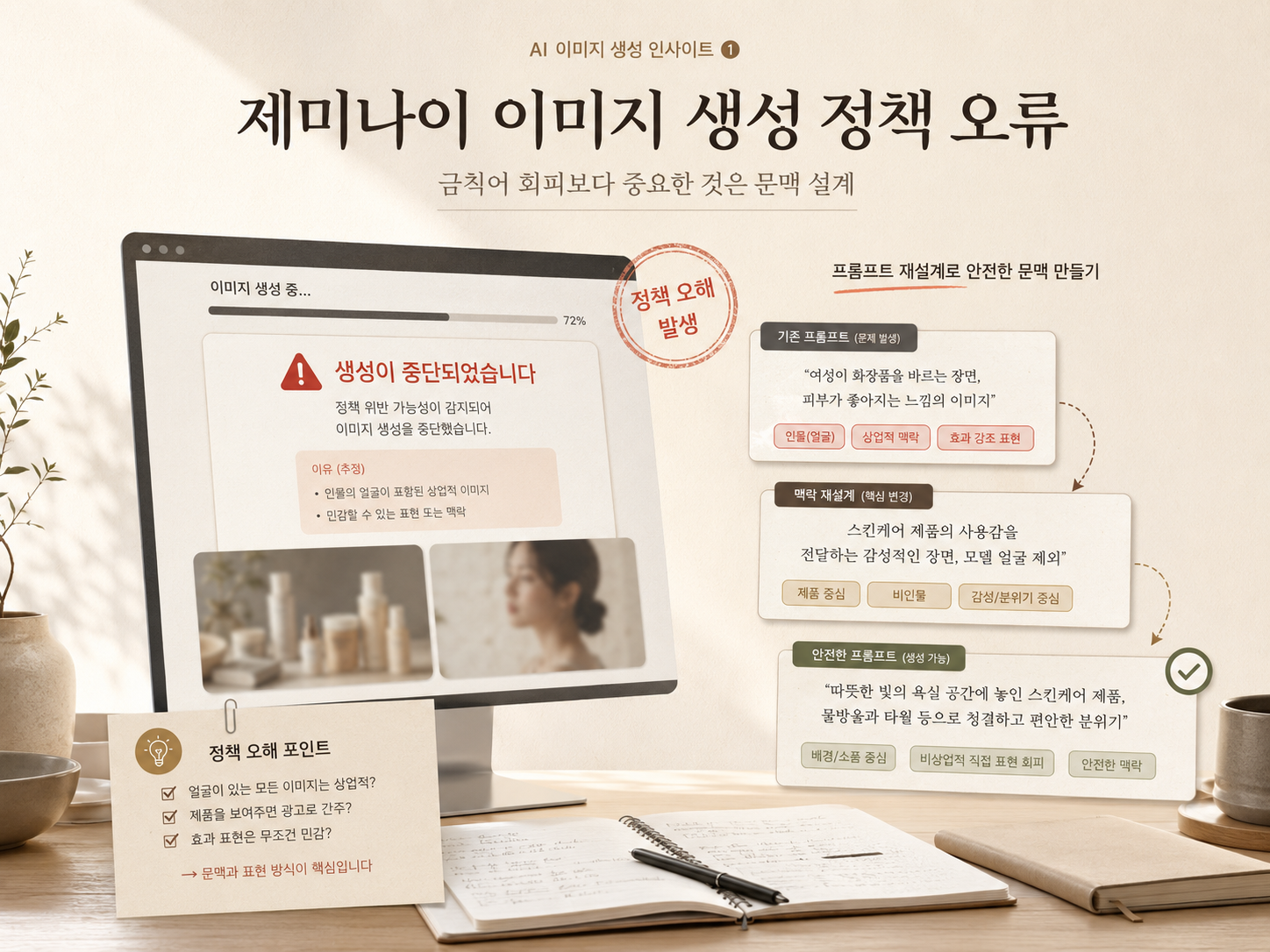 구글 제미나이 이미지 생성 정책 위반 해결법