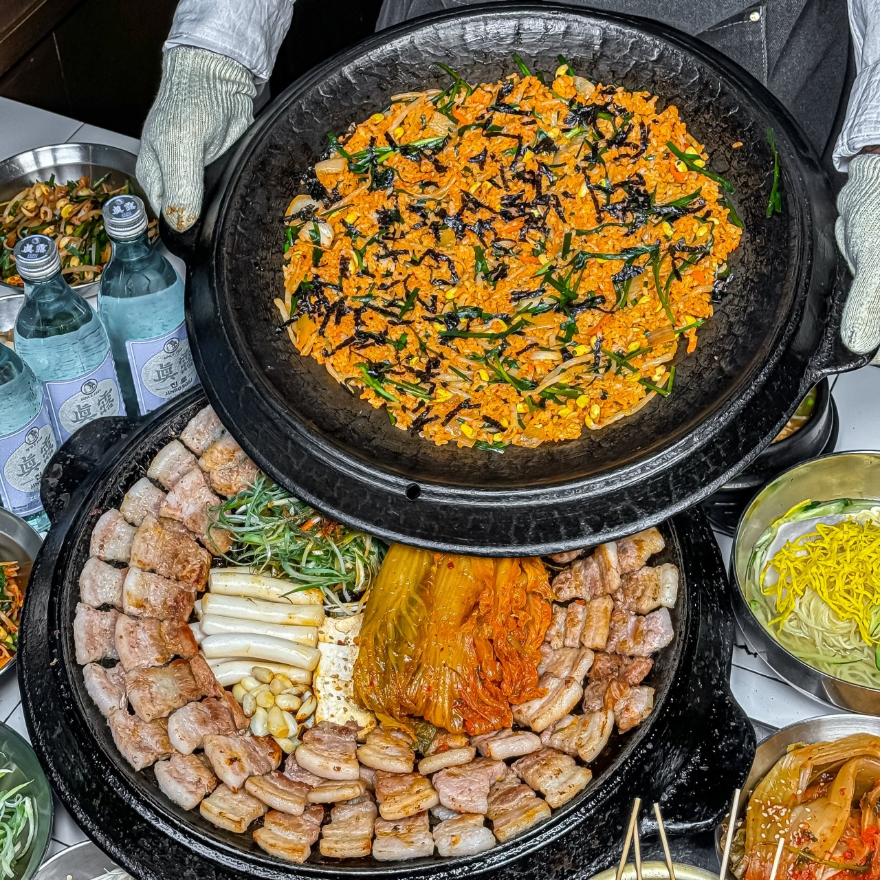 충남 공주 팔팔무쇠삼겹