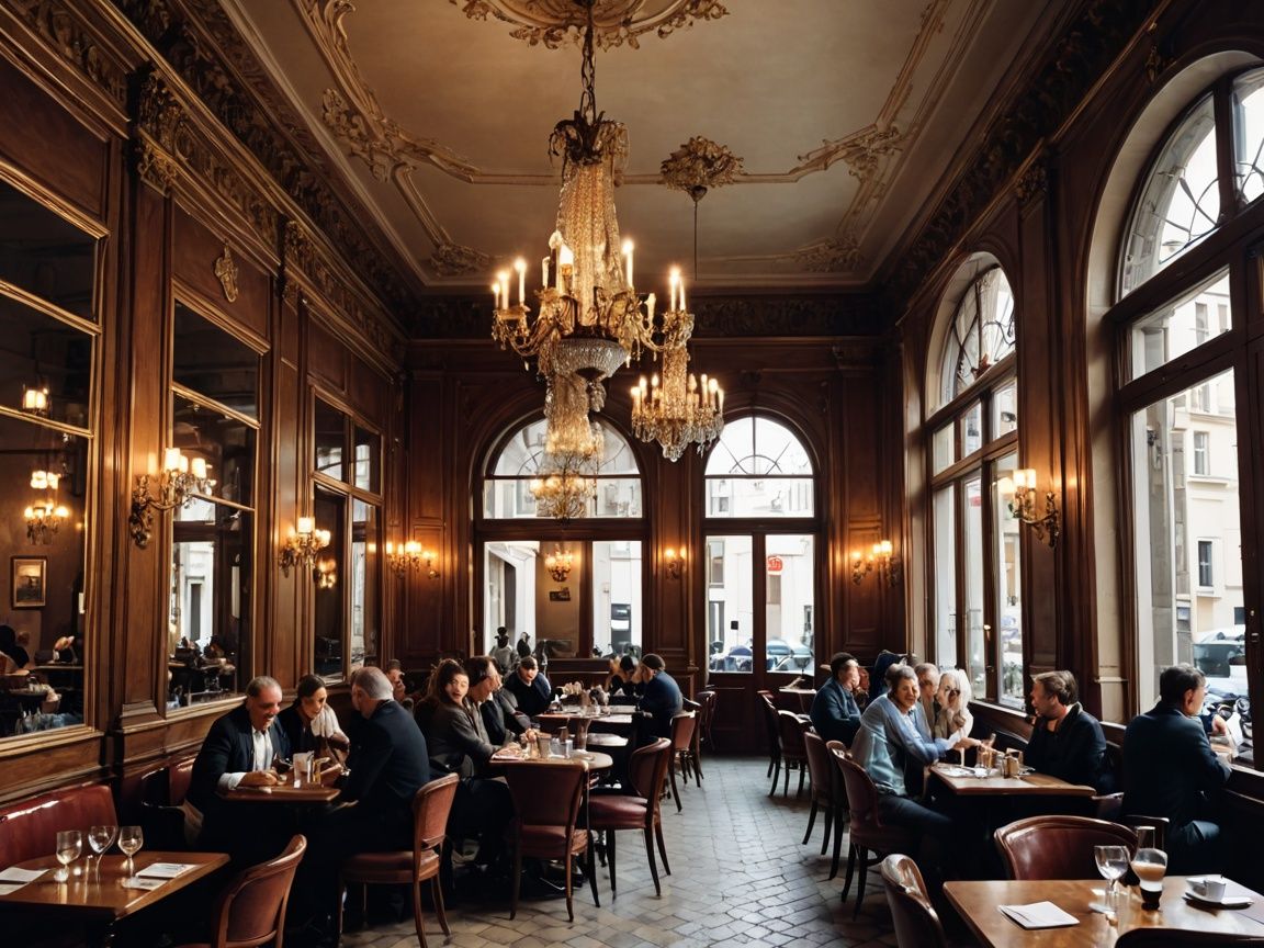 오스트리아 빈의 커피하우스(전통,디저트,카페) 관련 이미지