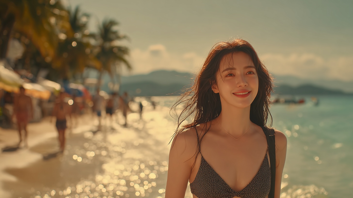 필리핀 보라키이 해변사진