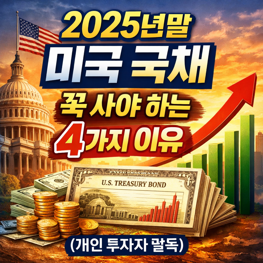 2025년말 미국 국채, 꼭 사야 하는 4가지 이유