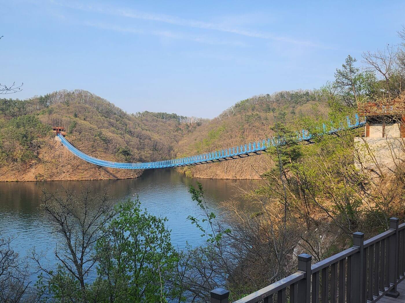 진천농다리 출렁다리