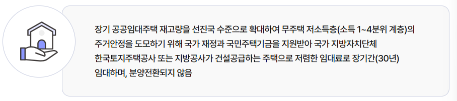 국민임대주택 입주자격 입주조건