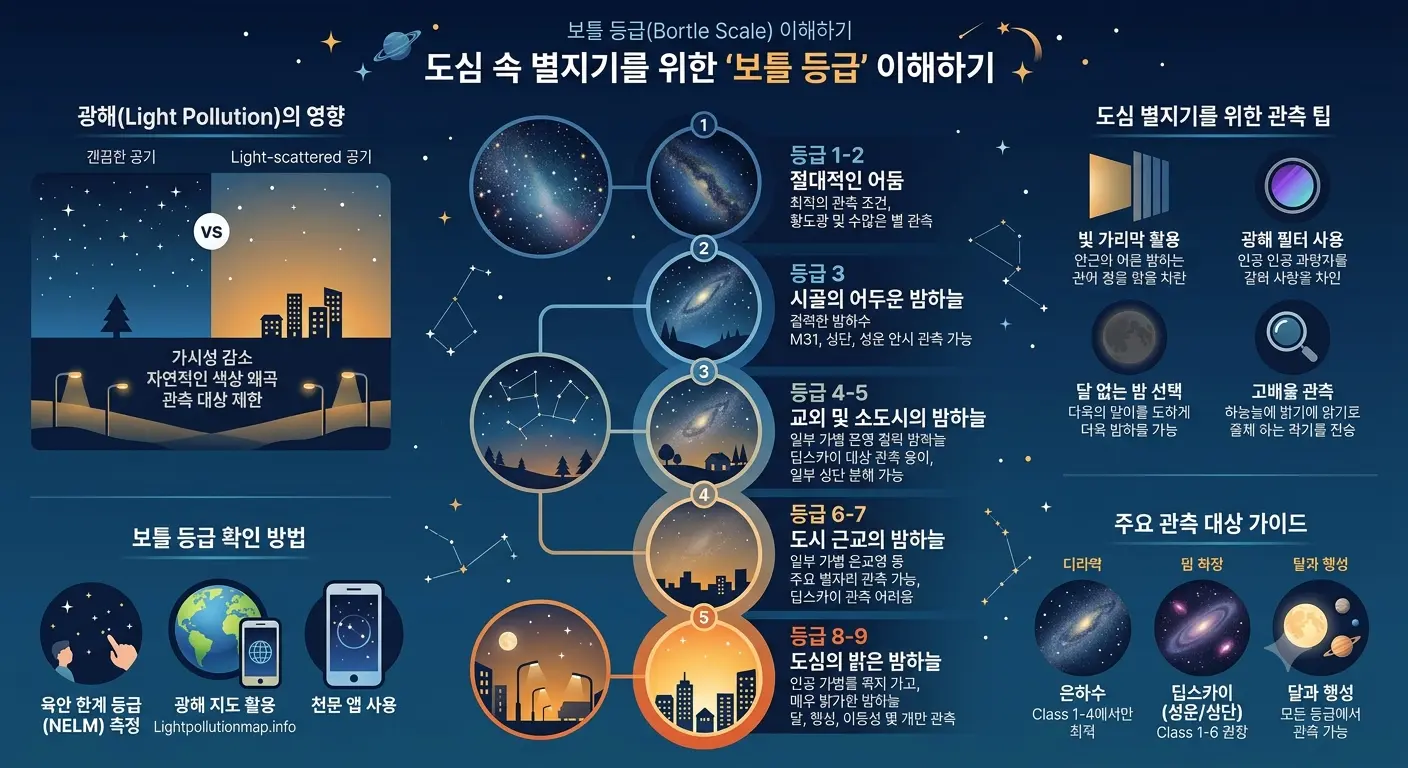 도심 속 별지기를 위한 보틀 등급 이해하기