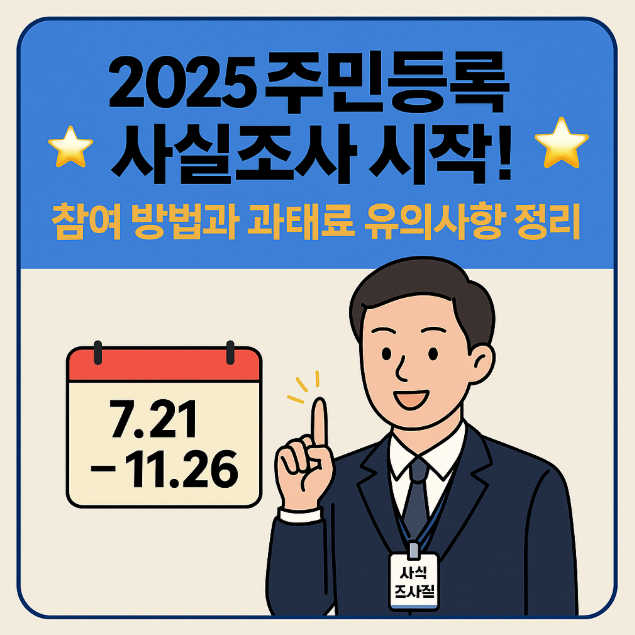 주민등록사실조사