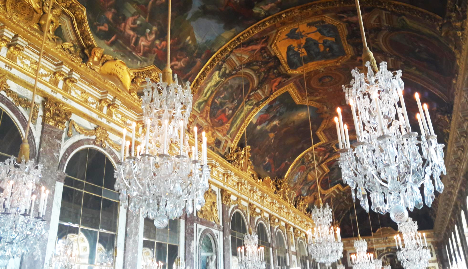 거울의 방 프랑스 파리 베르사유궁전 거울의 방