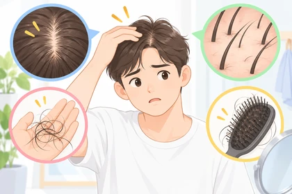 탈모초기증상으로 살펴보는 두피와 모발 변화13