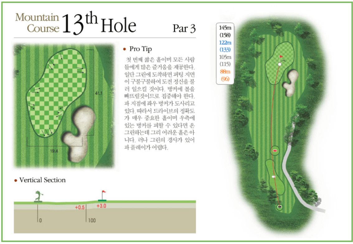 한라산 컨트리클럽 마운틴코스 4