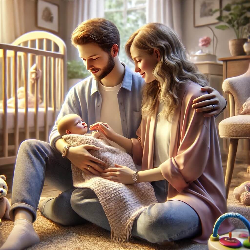 아이를-돌보는-부부