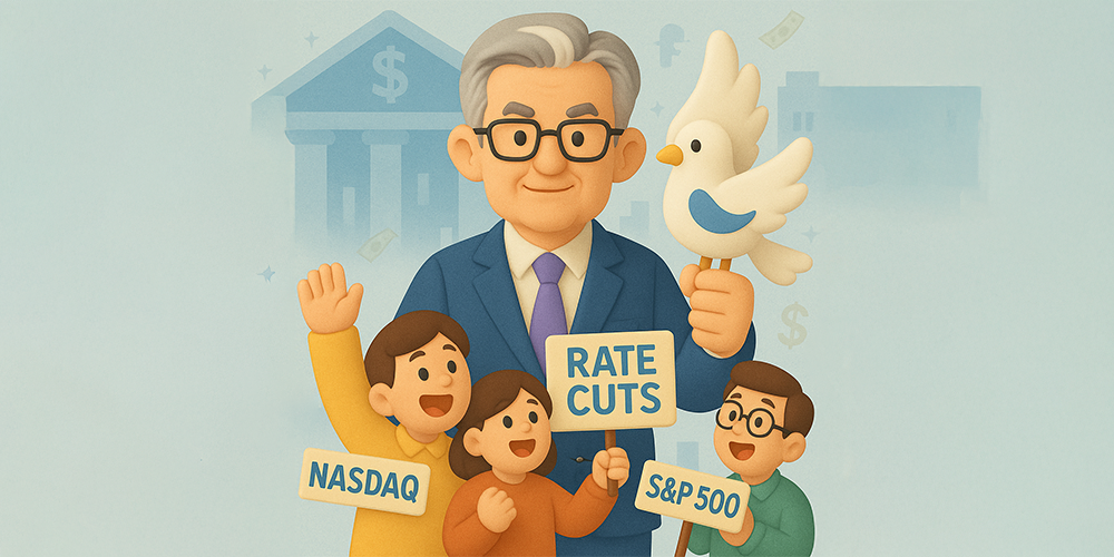 파월과 비둘기 점도표 그리고 개미들