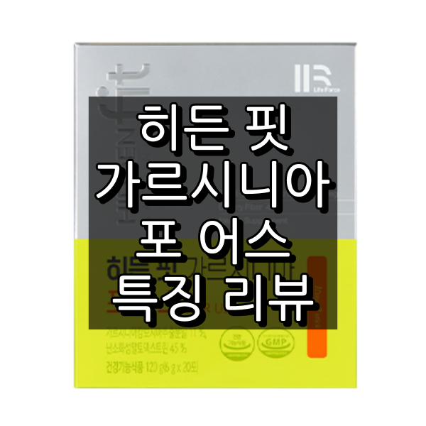 히든 핏 가르시니아 포 어스 대표 이미지