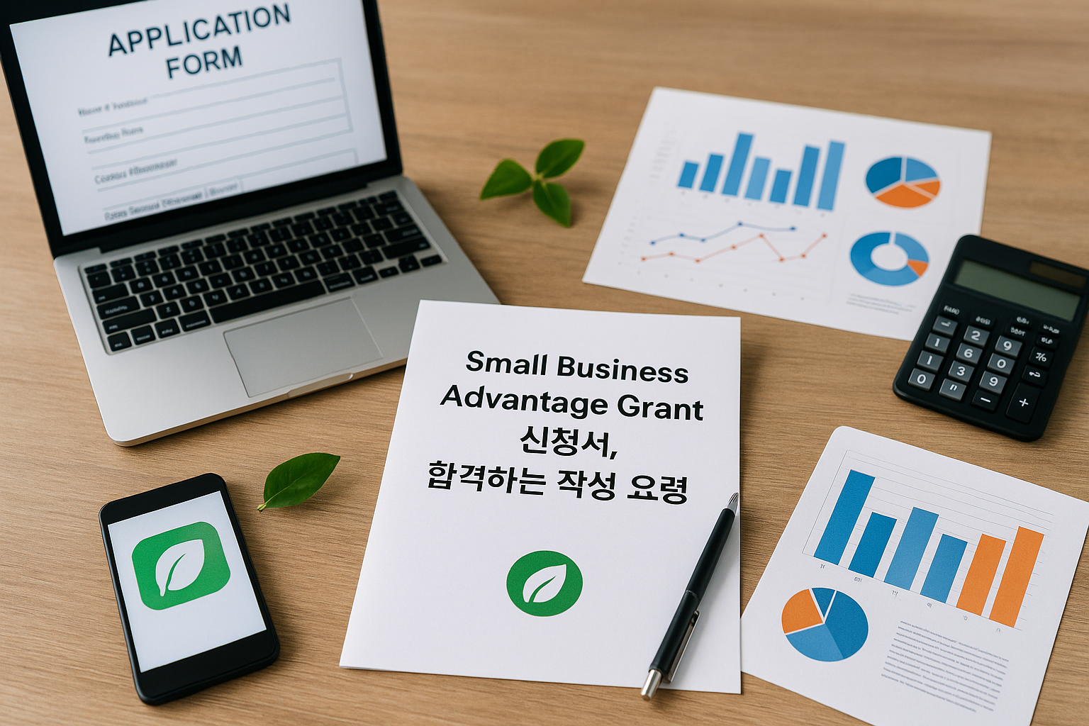 Small Business Advantage Grant 신청서, 합격하는 작성 요령 관련 이미지
