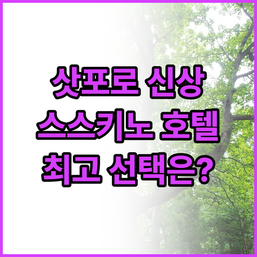 2024년 오픈! 삿포로 스트림 호텔..