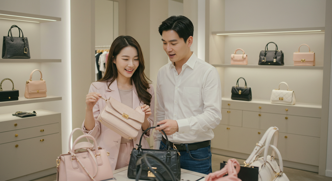 연령별 남성가방