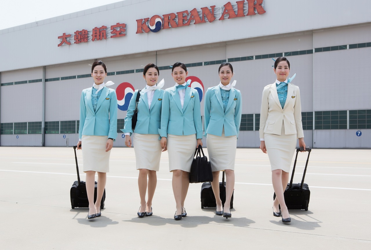 대한항공 스튜어디스 승무원 유니폼