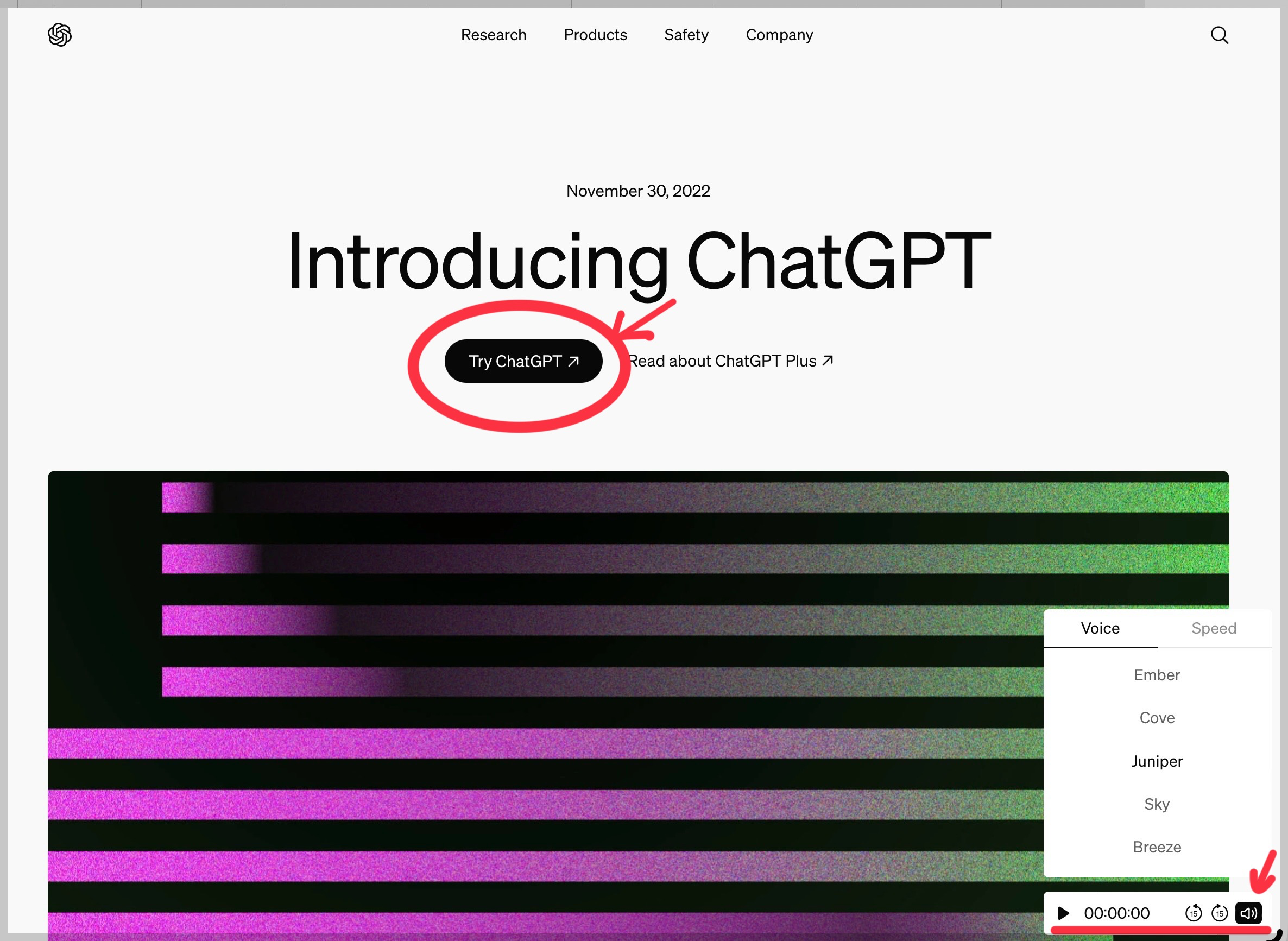 GPT4o 메인 홈페이지