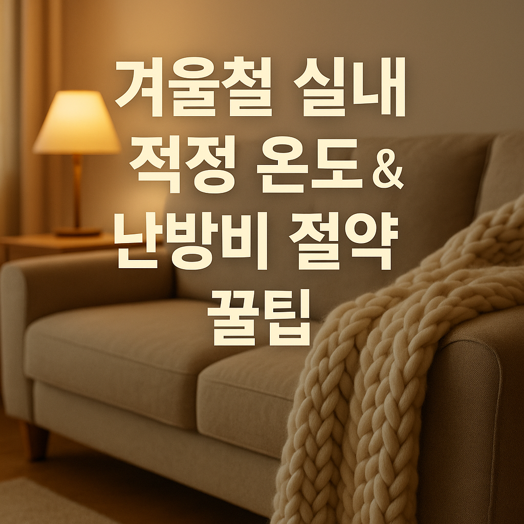 겨울철 실내 적정 온도 - 사진