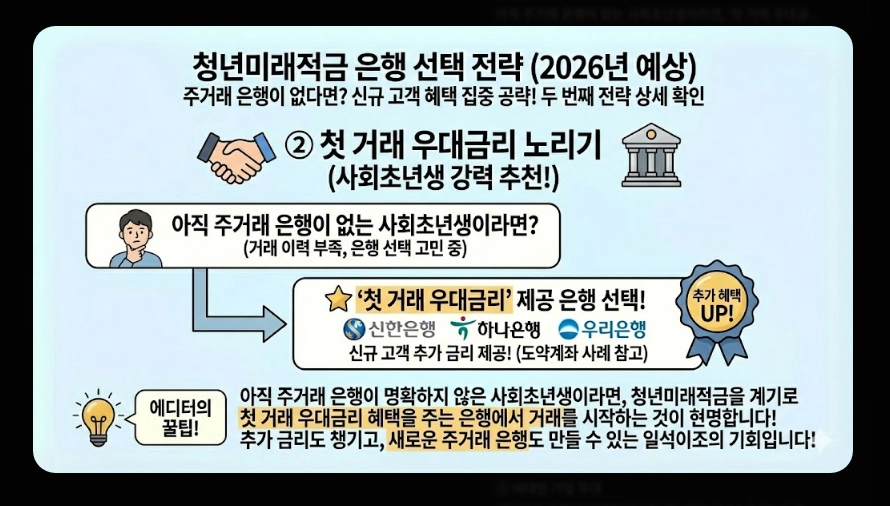 청년미래적금(청년도약계좌, 우대형 조건, 은행별 금리)(+ 최대 금리)