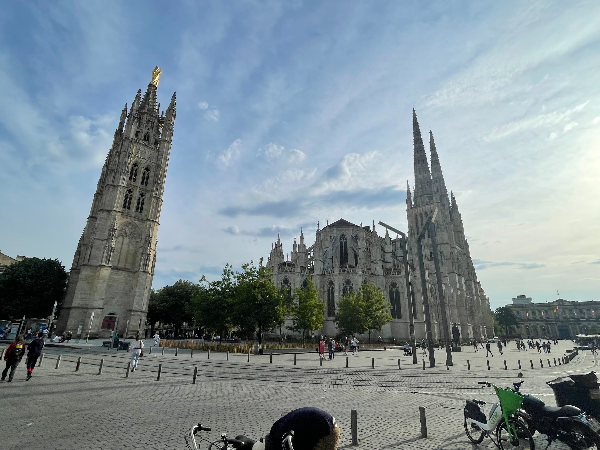 보르도 시가지-보르도 대성당 원경