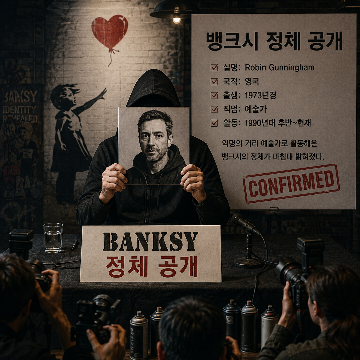 뱅크시 정체 이미지
