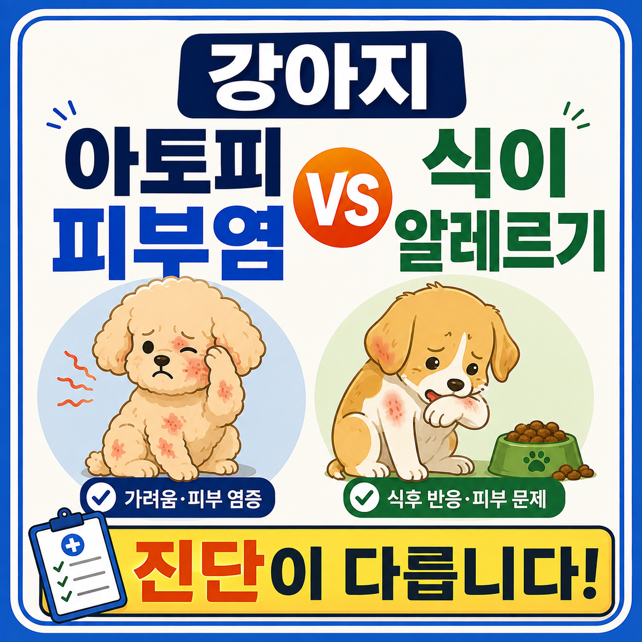 강아지 아토피