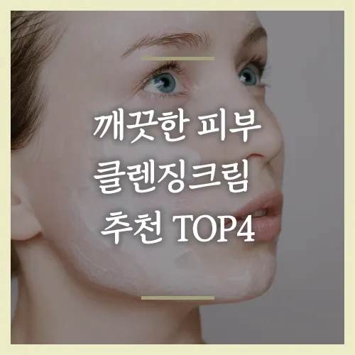클렌징크림-추천-TOP4