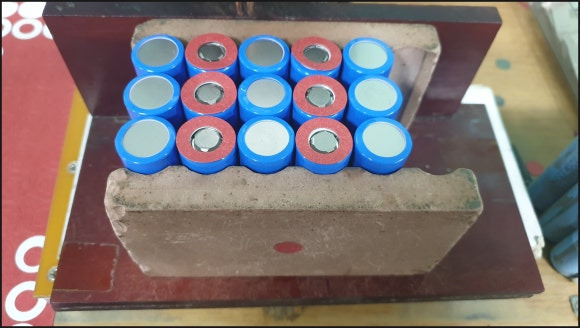 엘지 신품셀 15개 스폿 작업