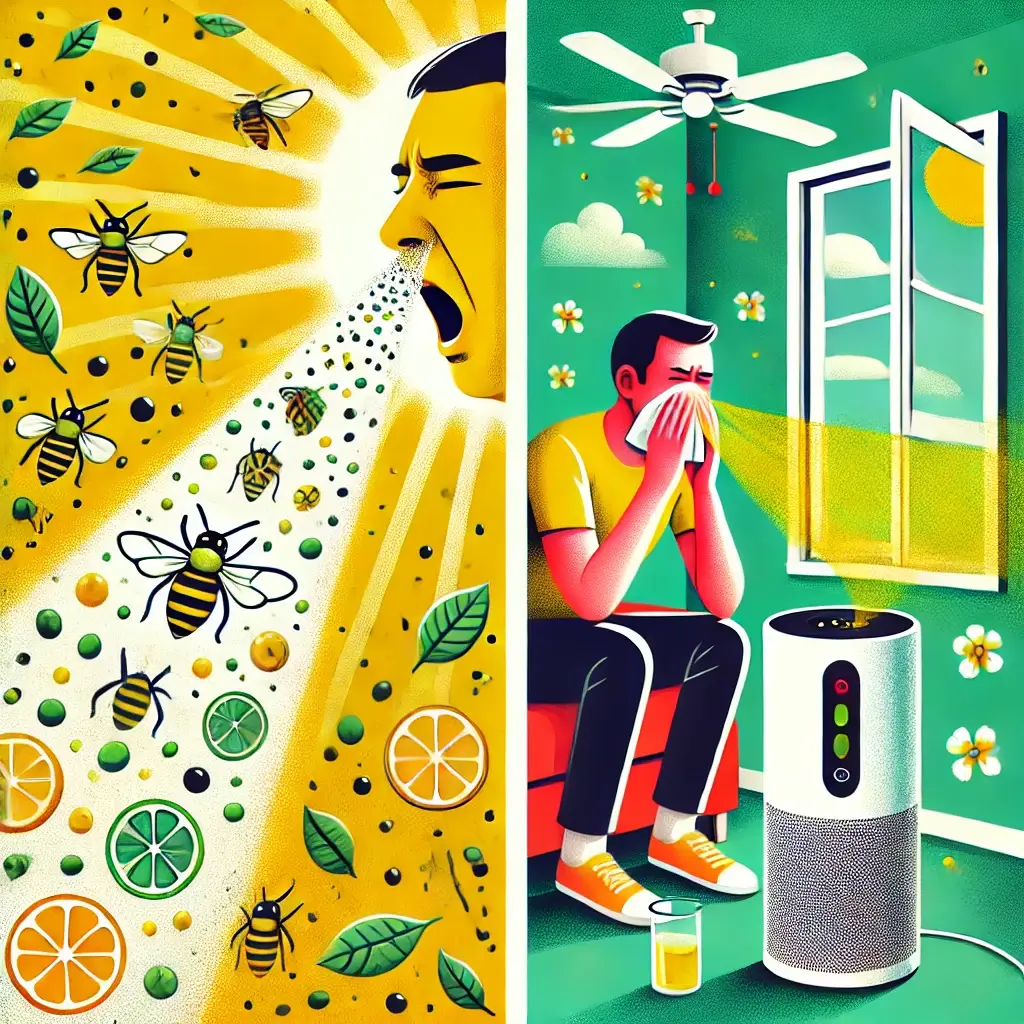 봄철 꽃가루 알러지 증상 완화법|집에서 바로 실천 가능한 생활 꿀팁 7가지