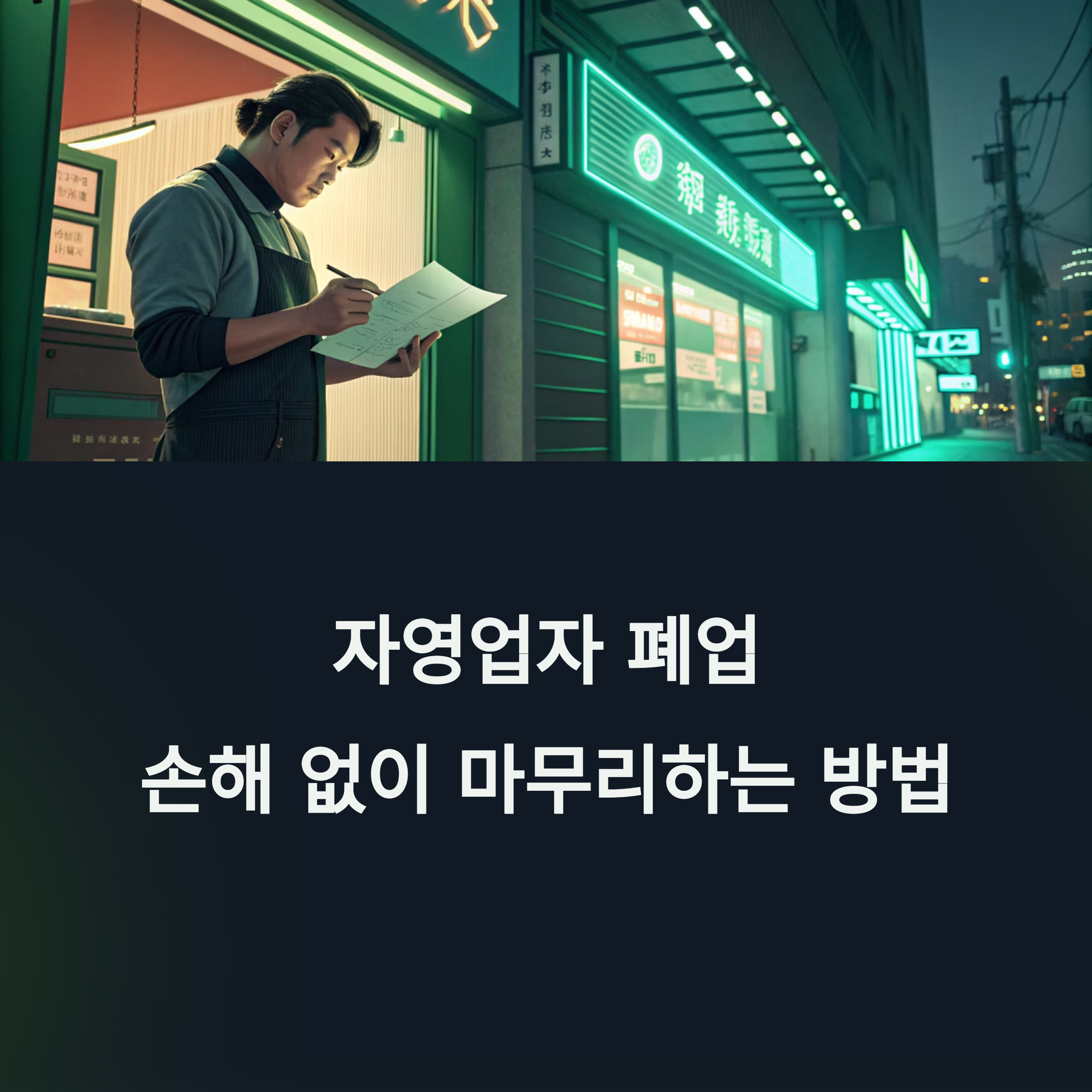 자영업자 폐업