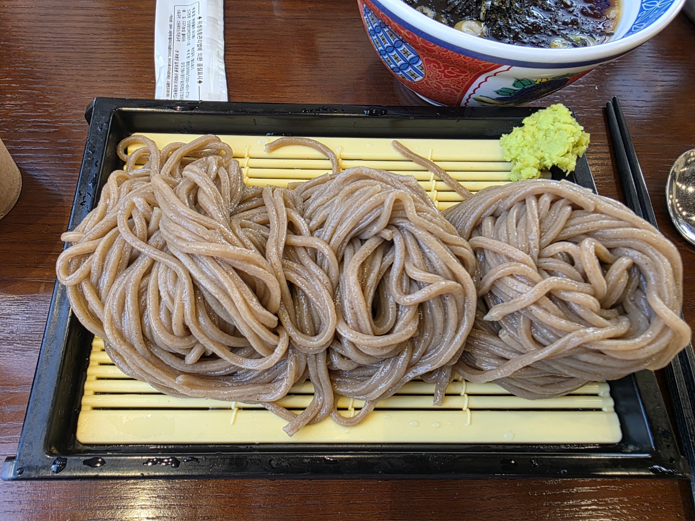 소바 나왔을 때 모습3