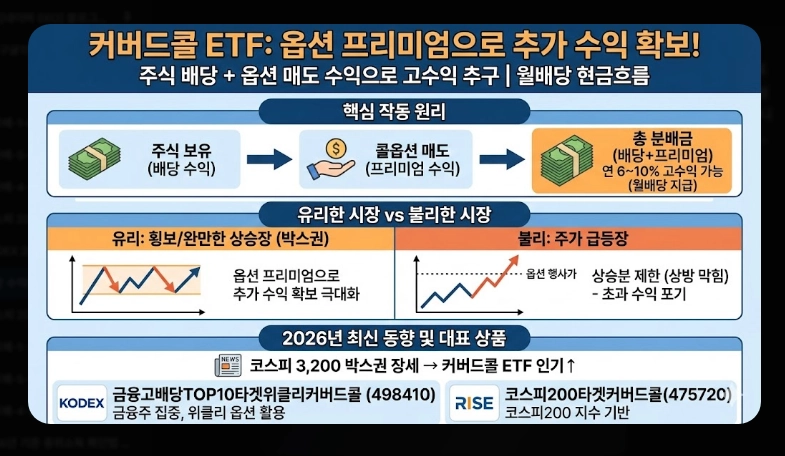 고배당 코스피 ETF TOP 5 [2026년] 종류별 특징 비교 및 절세 계좌 활용법