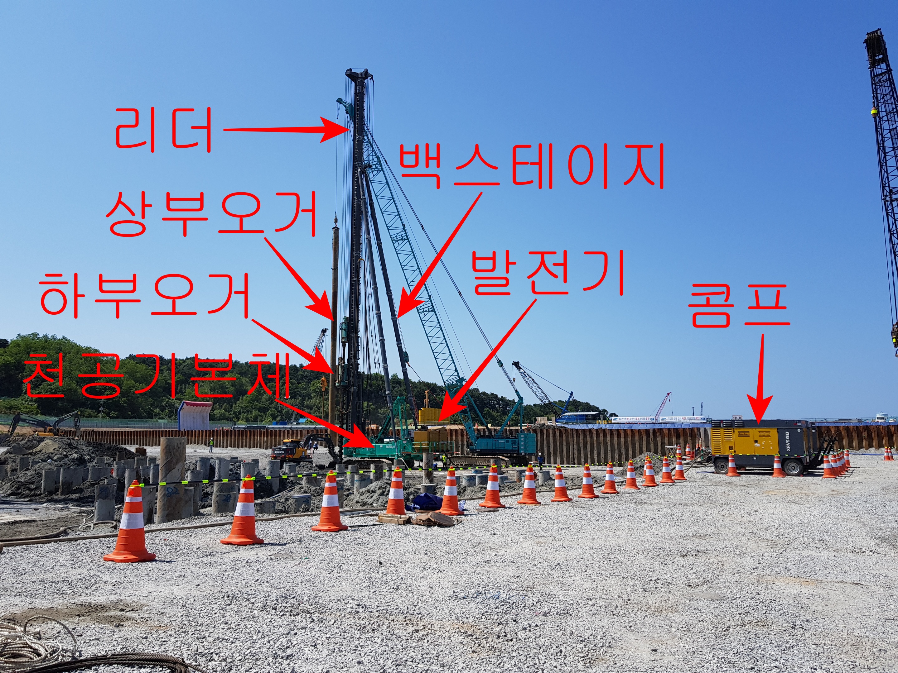 천공기 현장 운영