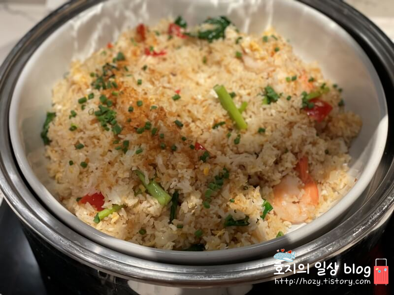 방콕 신돈캠핀스키 조식당 뷔페메뉴