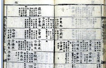 한국의 족보