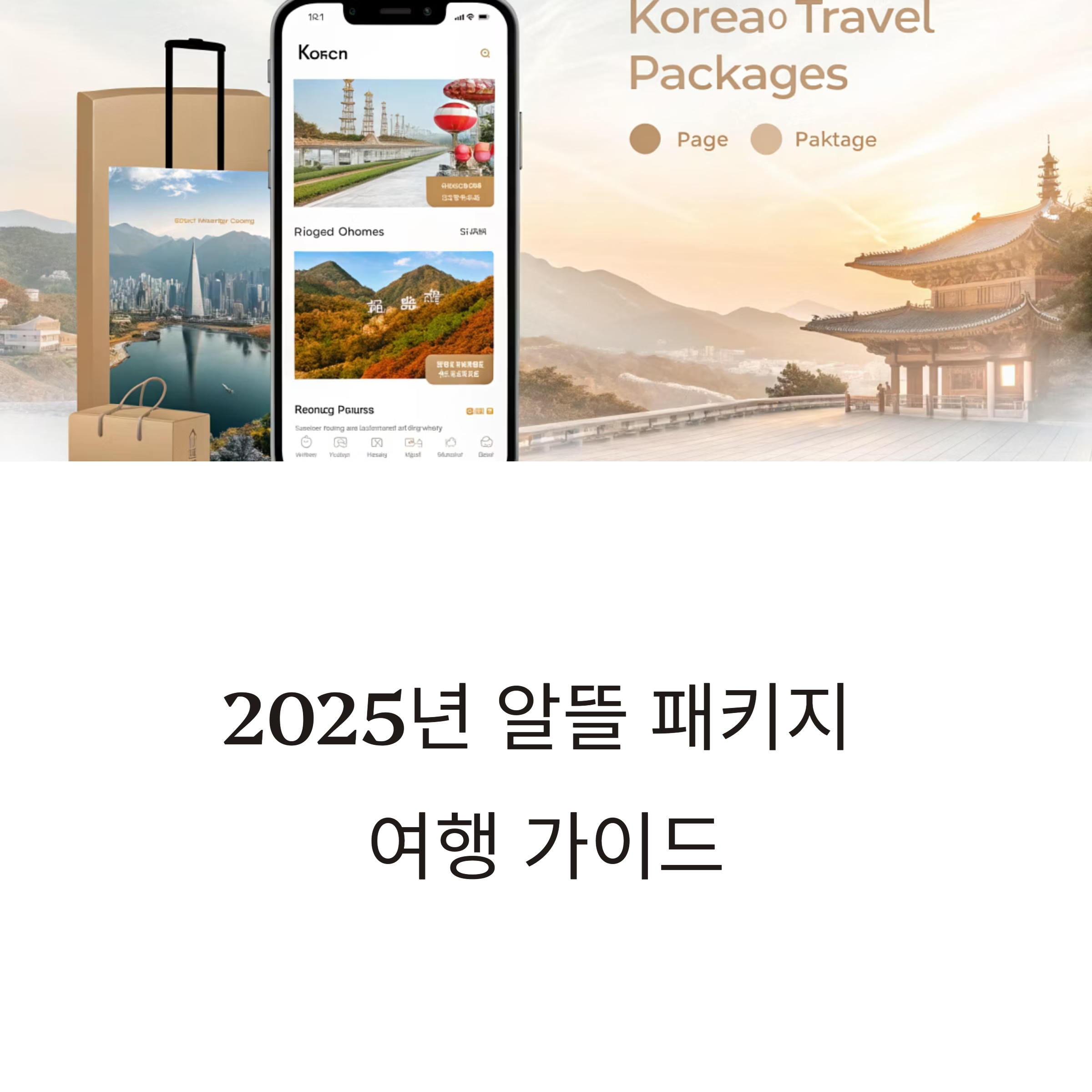 전국 패키지 여행 비교 가이드