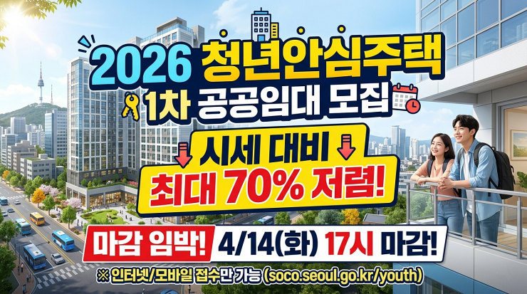 2026년 서울 청년 주거지원 가이드