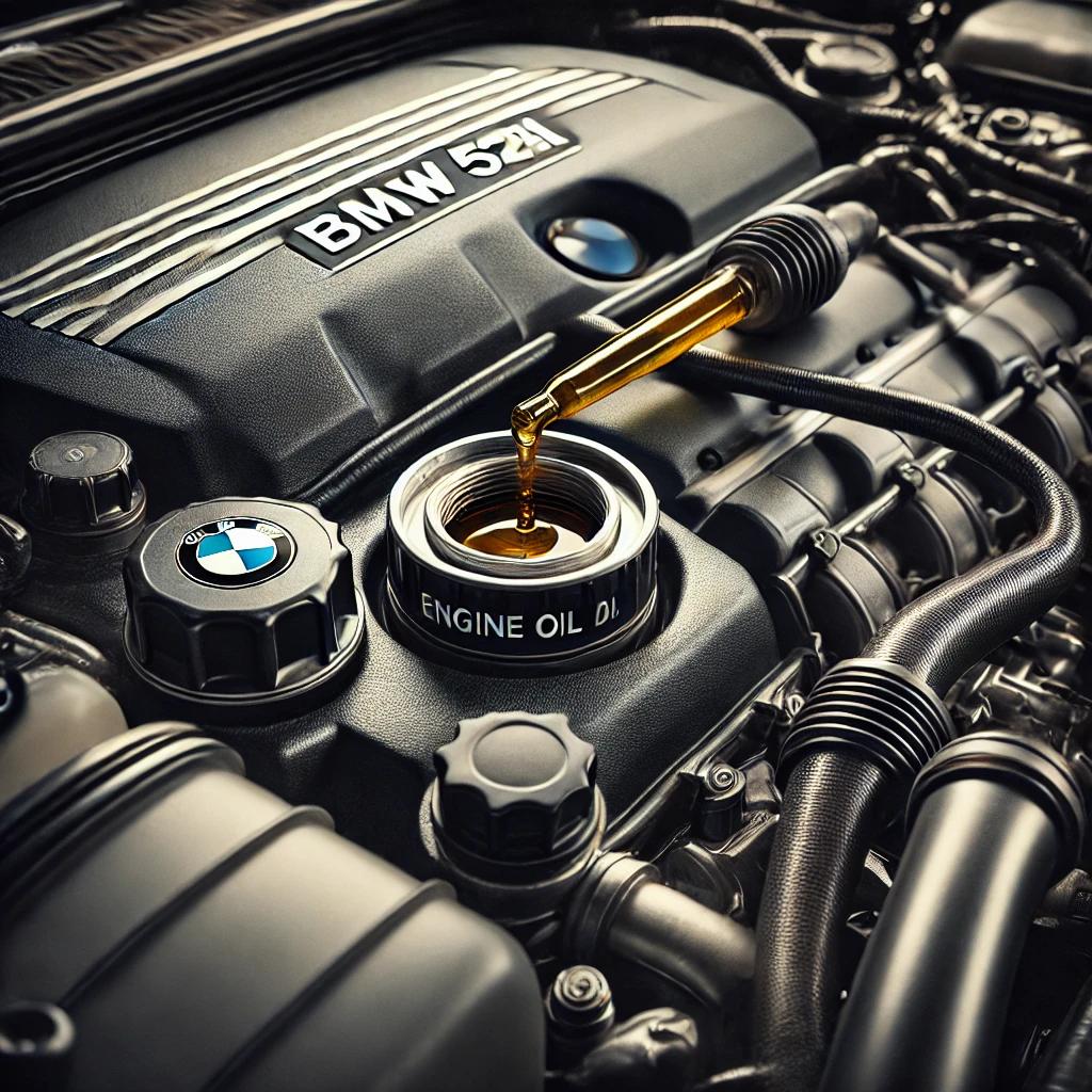 bmw528i 엔진오일량